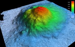 Madiba Seamount, imagery from Jan Erik Arndt at the Alfred Wegener Institute (AWI)
