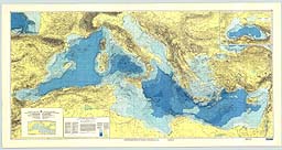 International Bathymetric Chart of the Mediterranean