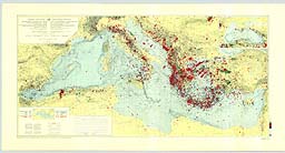 Seismicity Map of the Mediterranean Region (IBCM-S)
