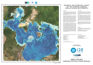 Adobe PDF version of the GEBCO world map 2022 in Spilhaus projection