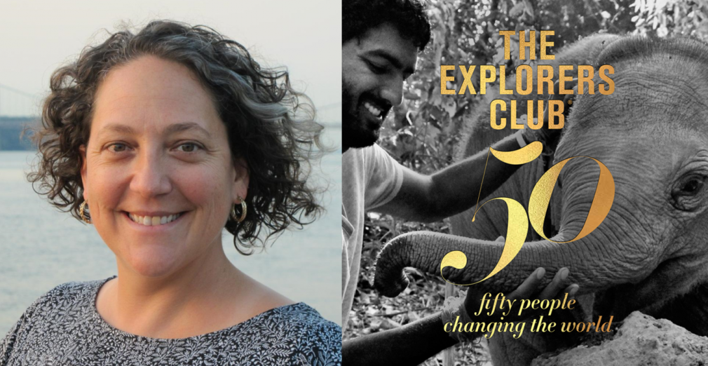 Dr Vicki Ferrini receives Explorers Club 50 award
