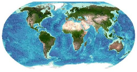 Imagery based on the GEBCO_2024 Grid