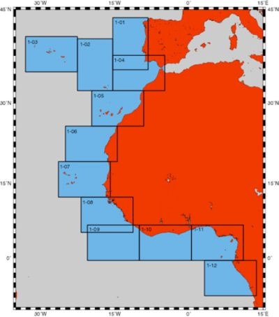 IBCEA chart areas