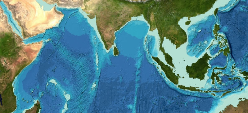 GEBCO bathymetry