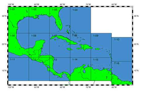 IBCCA chart areas