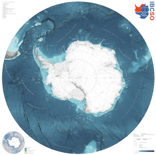 International Bathymetric Chart of the Southern Ocean (IBCSO) V2