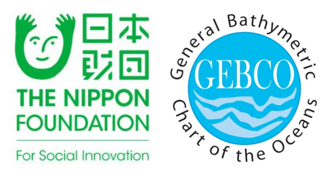 GEBCO/Nippon Foundation logos