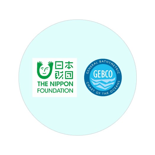 The Nippon Foundation and GEBCO logos
